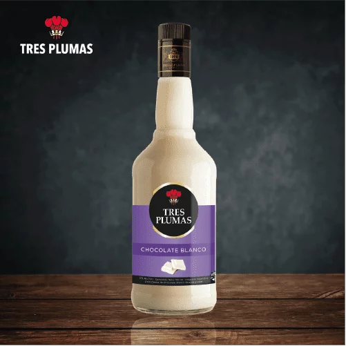 TRES PLUMAS CHOCOLATE BLANCO